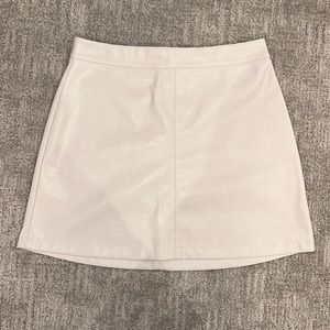 BB Dakota by Steve Madden Faux Leather Miniskirt